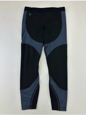 Under ArmourColdgear base layer womens leggings Size Large black blue Running